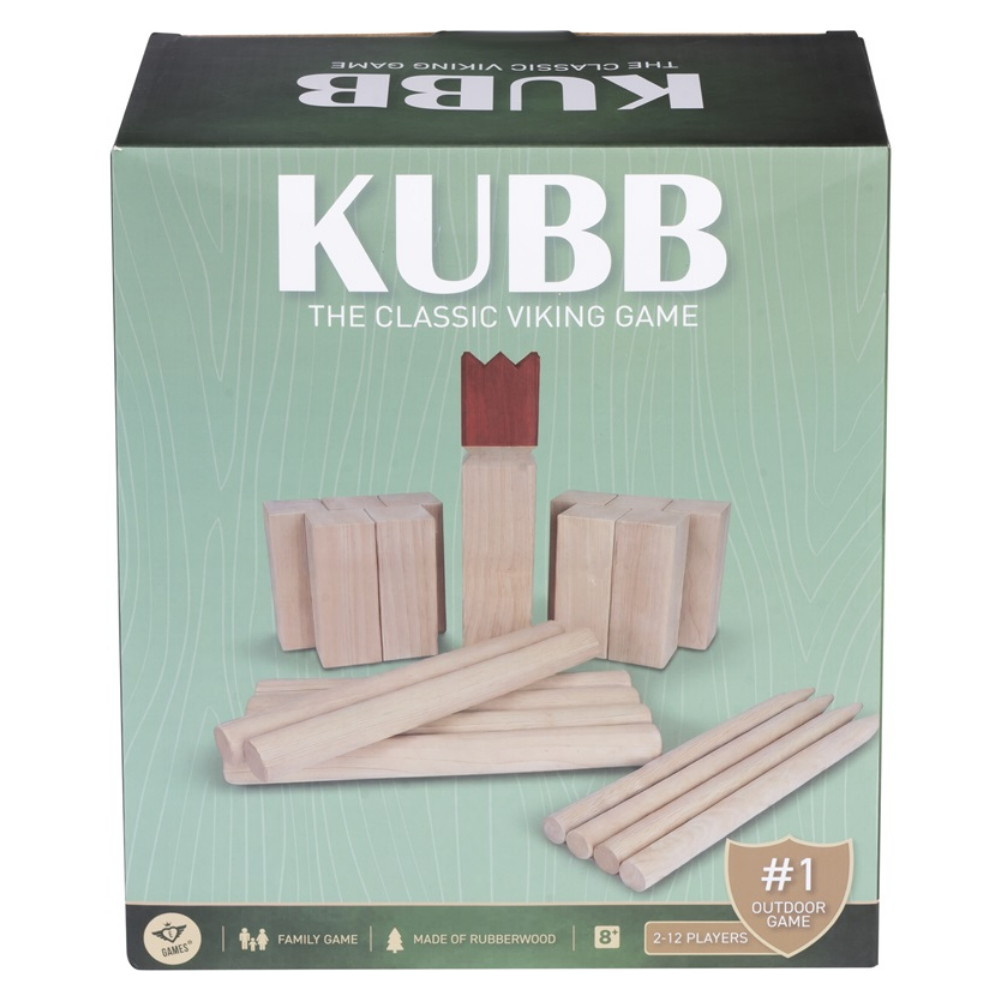 Engelhart Kubb Red King - Gummiträ (Swe)