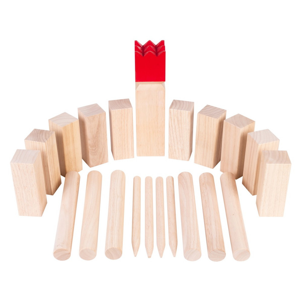 Engelhart Kubb Red King Pro - Gummiträ (Swe)