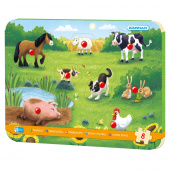 Kärnan Knoppussel: Bondgården 8 Bitar Kärnan Knoppussel: Bondgården 8 Bitar