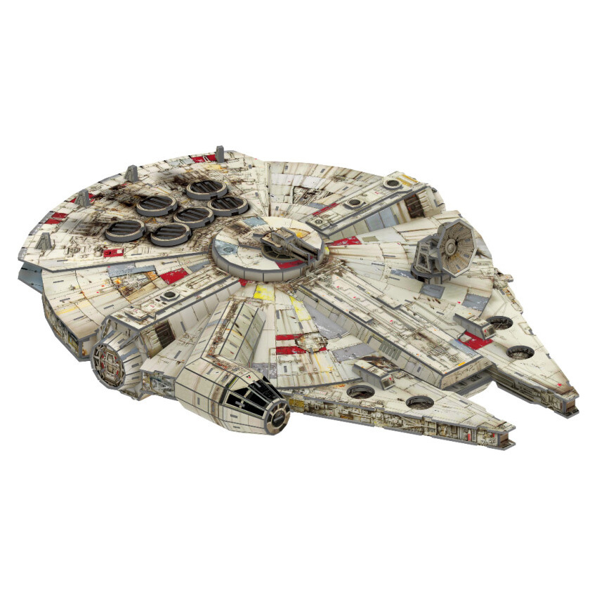 4D Model Kit -  Star Wars Millennium Falcon 216 Bitar