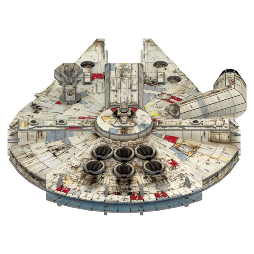 4D Model Kit -  Star Wars Millennium Falcon 216 Bitar
