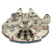 4D Model Kit -  Star Wars Millennium Falcon 216 Bitar 4D Model Kit -  Star Wars Millennium Falcon 216 Bitar