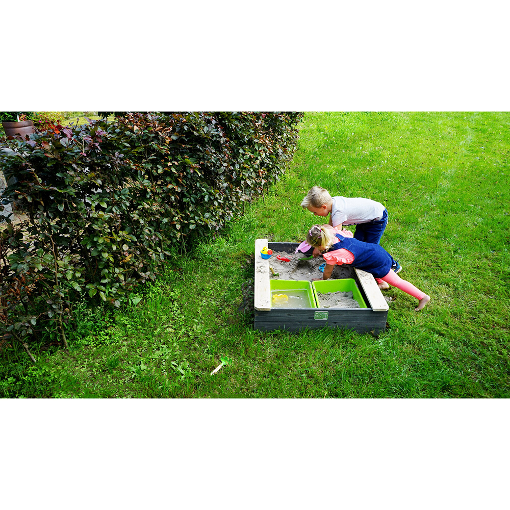 Aksent sandlåda av trä 94 x 77 cm