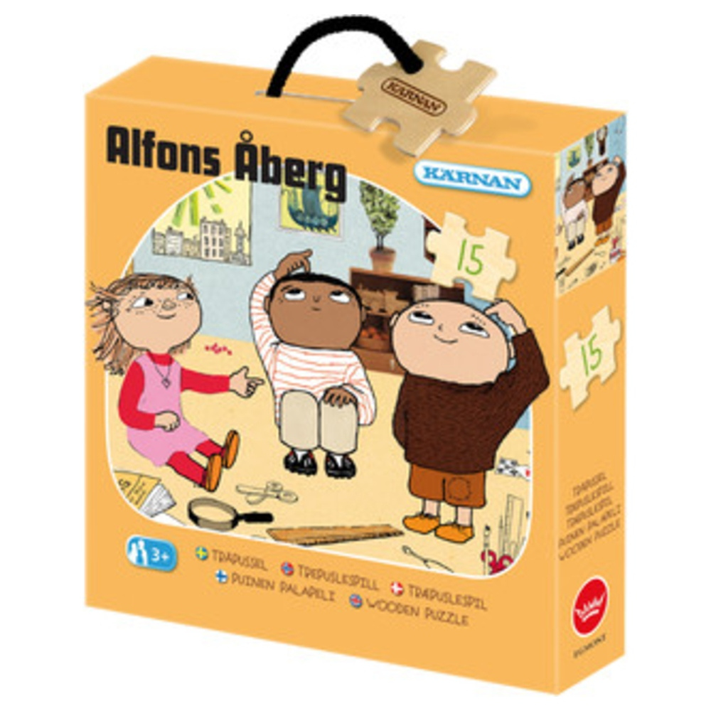 Alfons Åberg Pussel: Uppfinner 15 Bitar