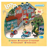 Kärnan Pussel: Lotta på Bråkmakargatan 30 bitar Kärnan Pussel: Lotta på Bråkmakargatan 30 bitar