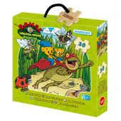 Kärnan Askpussel i trä - Bamse och världens minsta äventyr 30 bitar Kärnan Askpussel i trä - Bamse och världens minsta äventyr 30 bitar