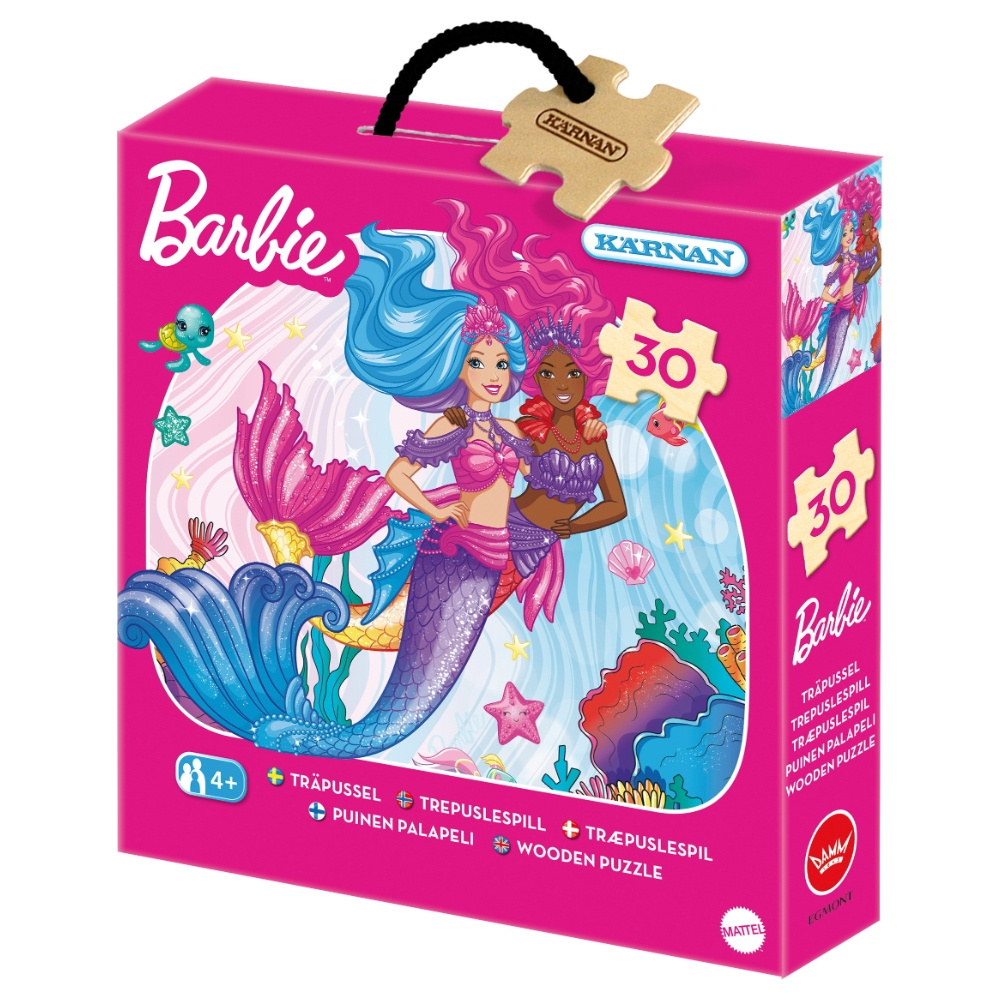 Barbie Pussel: Mermaid 30 Bitar