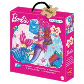 Barbie Pussel: Mermaid 30 Bitar Barbie Pussel: Mermaid 30 Bitar