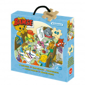 Kärnan Askpussel i trä: Bamse 40 bitar Kärnan Askpussel i trä: Bamse 40 bitar