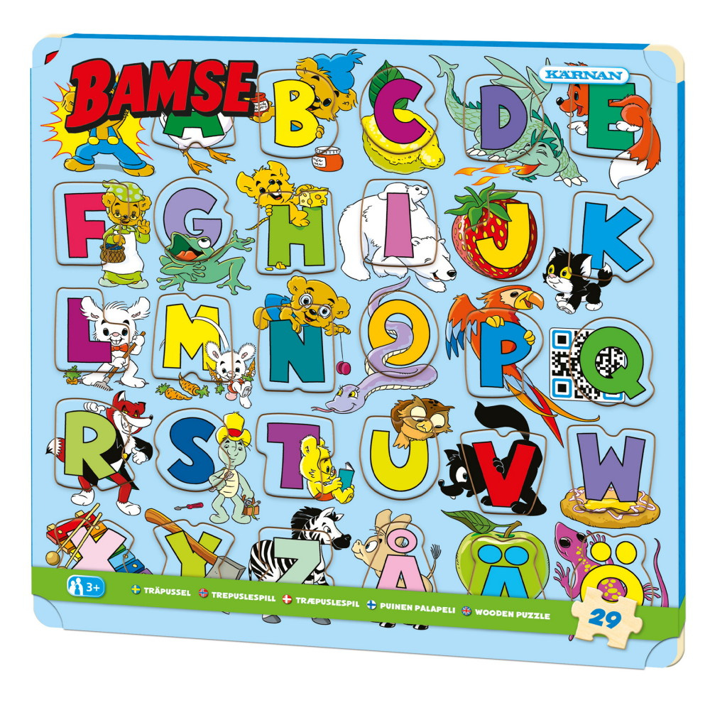 Kärnan Rampussel - Bamse 29 bitar