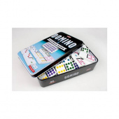 Domino Double 9 i plåtlåda Domino Double 9 i plåtlåda