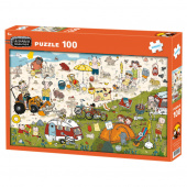 Kärnan Pussel - LasseMajas Detektivbyrå 100 Bitar Kärnan Pussel - LasseMajas Detektivbyrå 100 Bitar