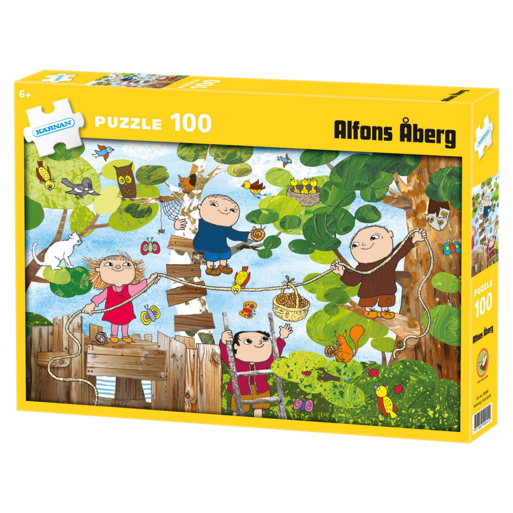 Pussel: Alfons Fixar 100 Bitar