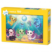 Kärnan Pussel - Axolotl 100 Bitar Kärnan Pussel - Axolotl 100 Bitar