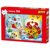 Kärnan Pussel: Bamse Jul 2026 100 Bitar Kärnan Pussel: Bamse Jul 2026 100 Bitar