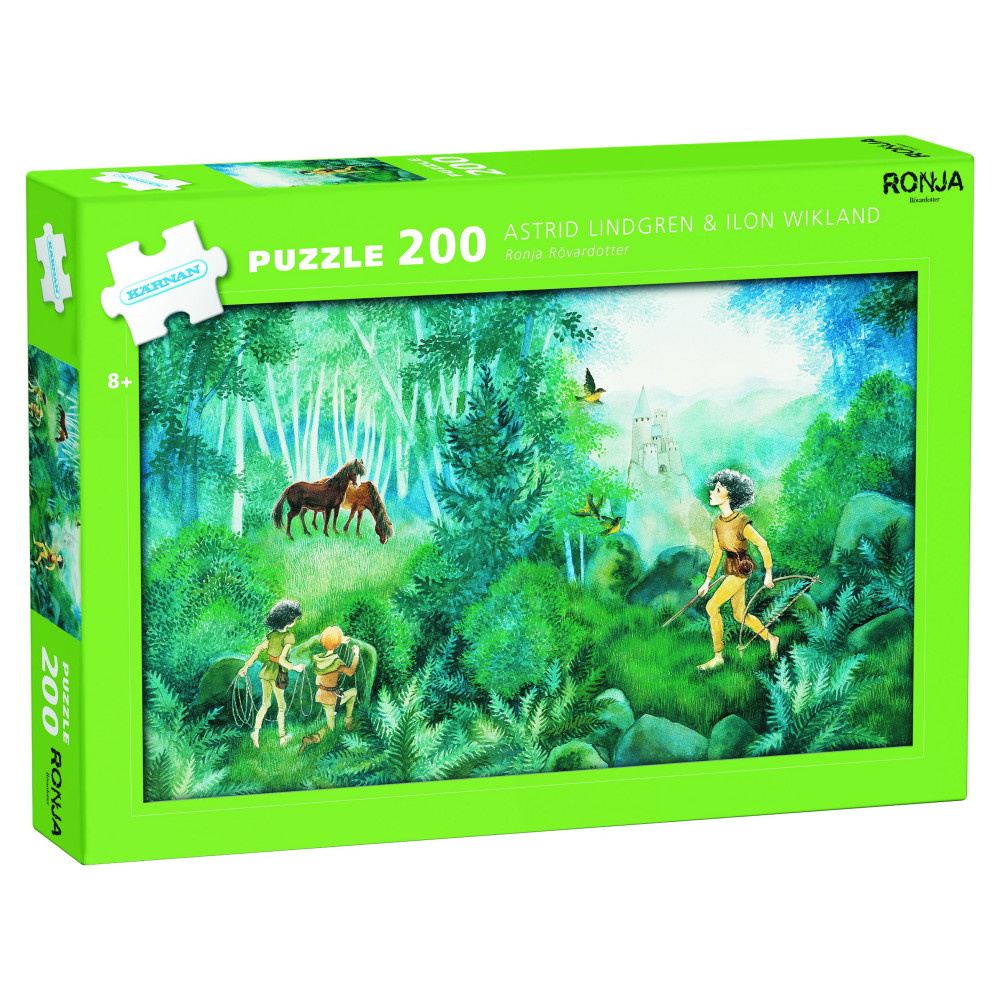 Kärnan Pussel - Ronja Rövardotter 200 Bitar