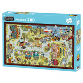 Pussel: LasseMaja i Valleby 200 Bitar Pussel: LasseMaja i Valleby 200 Bitar