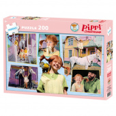 Pussel: Pippi Långstrump 200 Bitar Pussel: Pippi Långstrump 200 Bitar
