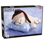 Tactic Pussel: Christmas Kitten 500 bitar Tactic Pussel: Christmas Kitten 500 bitar