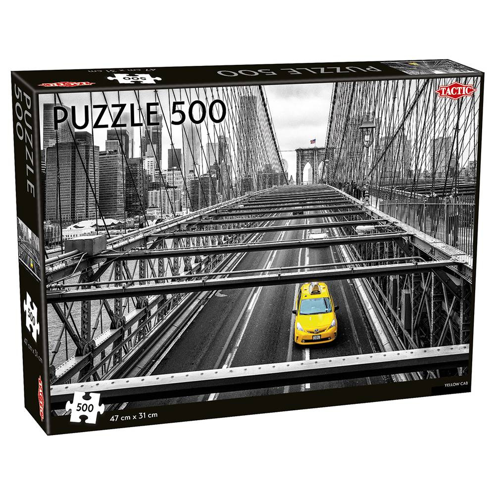 Tactic Pussel: Yellow Cab 500 bitar