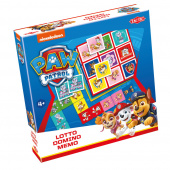 Paw Patrol - Lotto, Domino, Memo Paw Patrol - Lotto, Domino, Memo