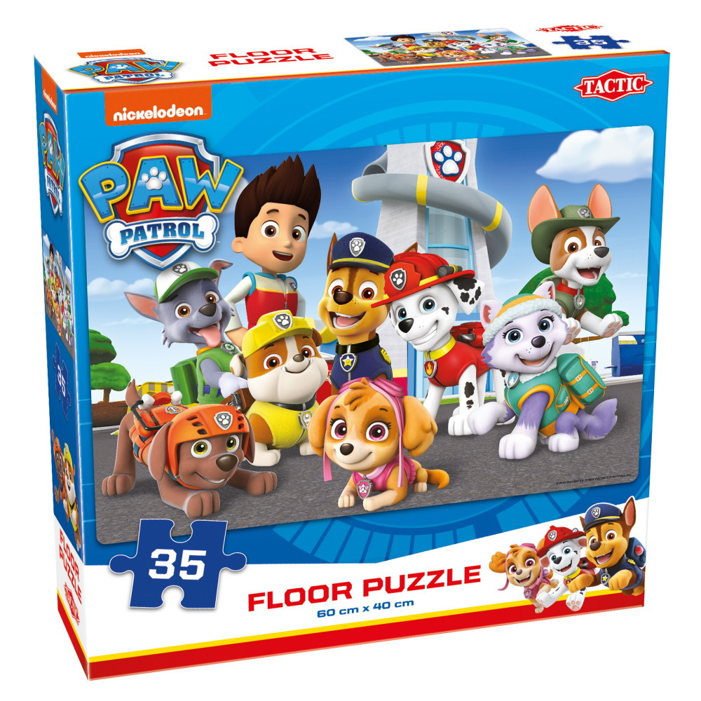 Paw Patrol Golvpussel 35 Bitar