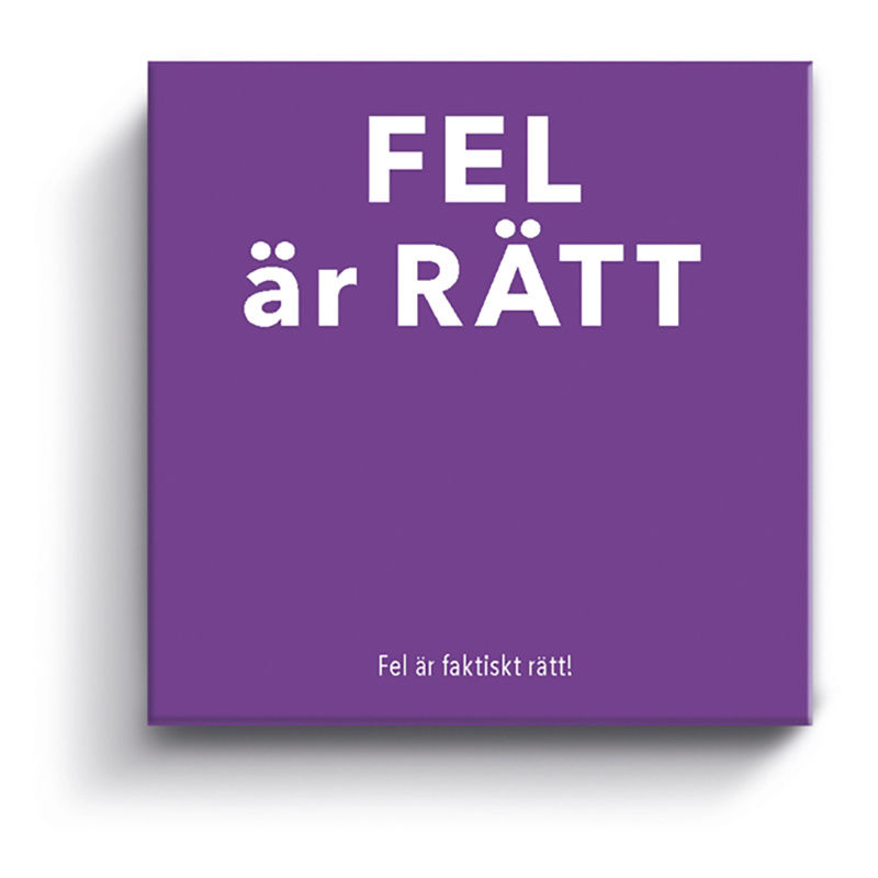 Gift Game: Fel är Rätt