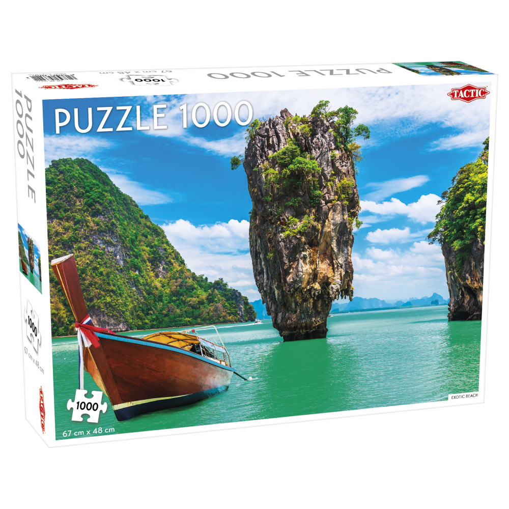 Tactic Pussel: Exotic Beach 1000 bitar