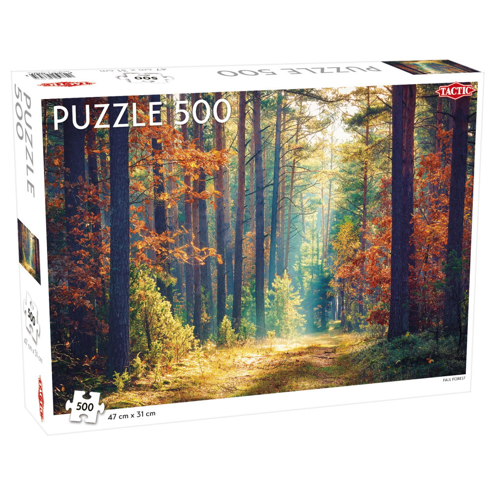 Tactic Pussel: Fall Forest 500 bitar