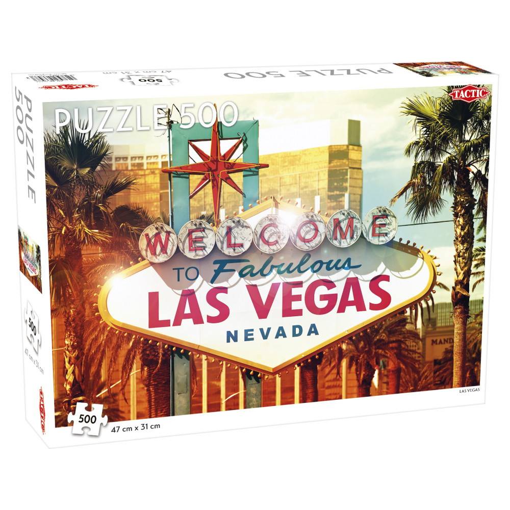 Tactic Pussel: Las Vegas  500 bitar