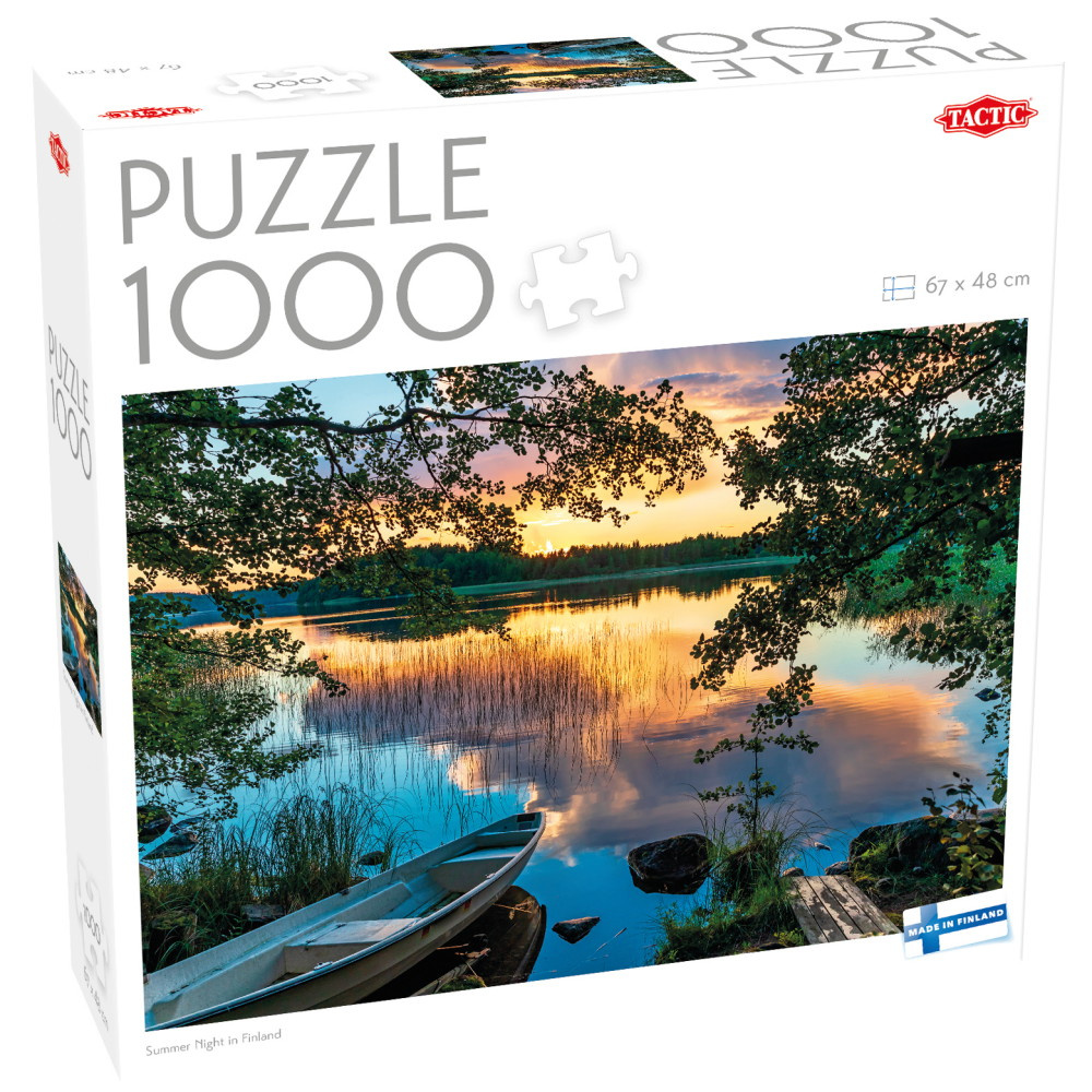 Tactic Pussel: Summer Night in Finland 1000 Bitar