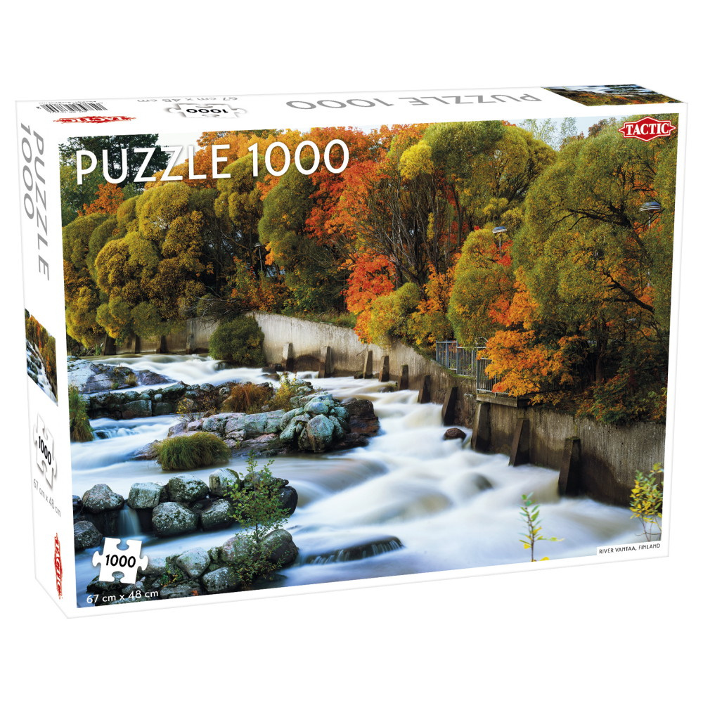 Tactic Pussel: River Vantaa, Finland 1000 bitar