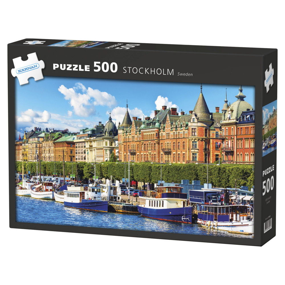 Kärnan Pussel: Stockholm - Sweden 500 Bitar