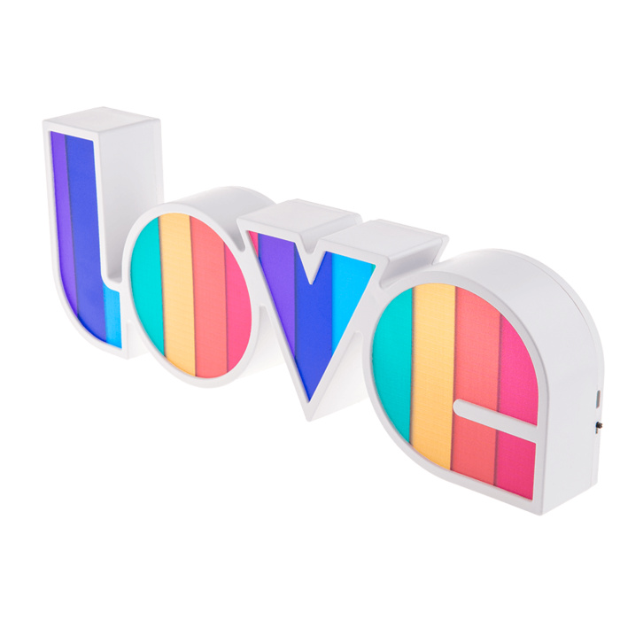 Lampa Rainbow Love