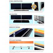 Innebandysarg Premium Svart Komplett Innebandysarg Premium Svart Komplett