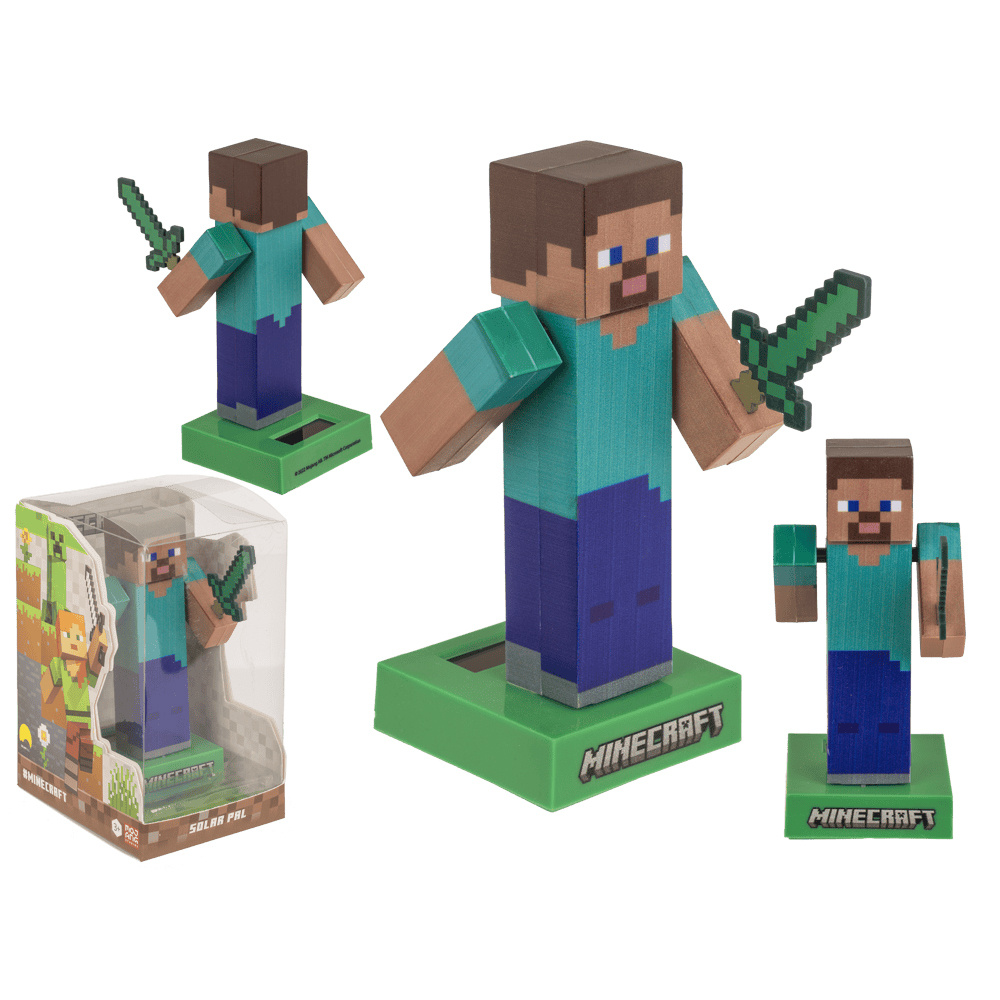 Solar Figurine - Minecraft Steve