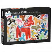 Kärnan Pussel: Dalahästar 1000 Bitar Kärnan Pussel: Dalahästar 1000 Bitar