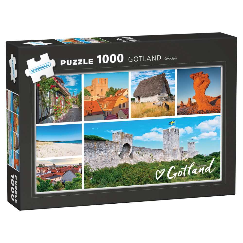 Kärnan Pussel: Gotland 1000 Bitar