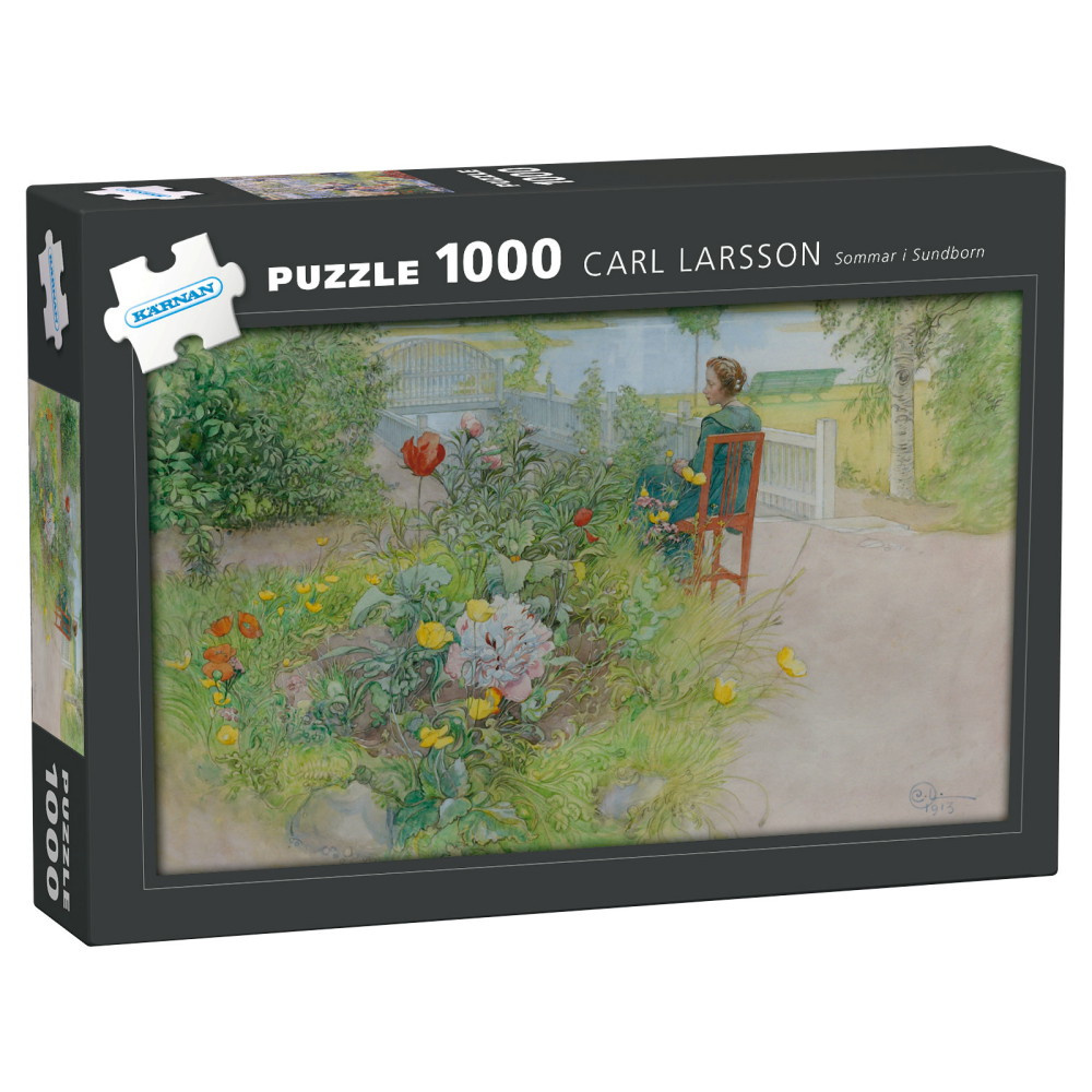 Kärnan Pussel: Carl Larsson - Sommar i Sundborn 1000 Bitar
