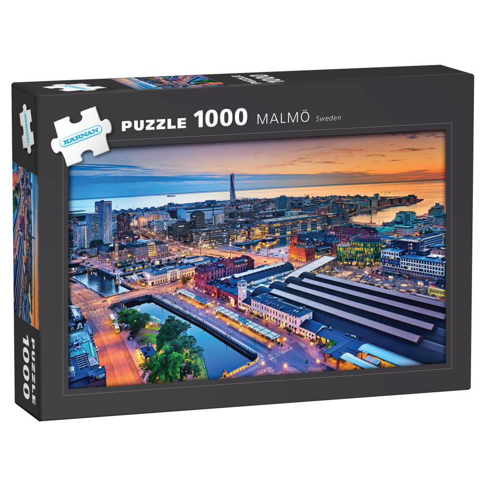 Kärnan Pussel: Malmö 1000 Bitar