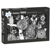 Kärnan Pussel: Nadja Wedin - Crouchet Cat 1000 Bitar Kärnan Pussel: Nadja Wedin - Crouchet Cat 1000 Bitar