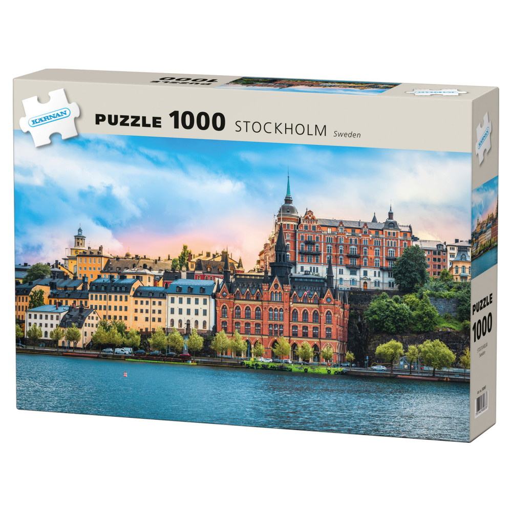 Kärnan Pussel: Stockholm, Sweden 1000 Bitar