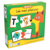 Pussel - Lek med Alfabetet 29 x 2 Bitar Pussel - Lek med Alfabetet 29 x 2 Bitar