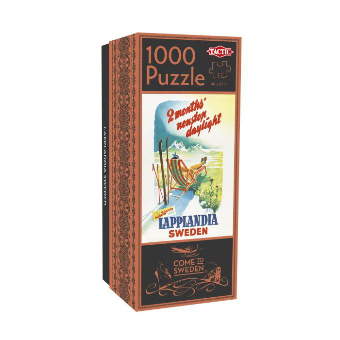 Come to Sweden Pussel - Lapplandia 1000 bitar