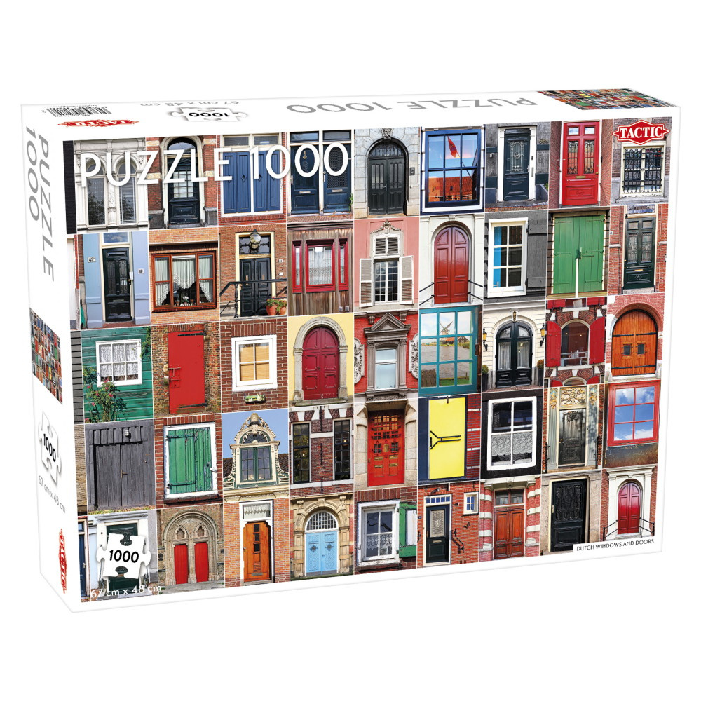 Tactic Pussel: Dutch Windows and Doors 1000 Bitar