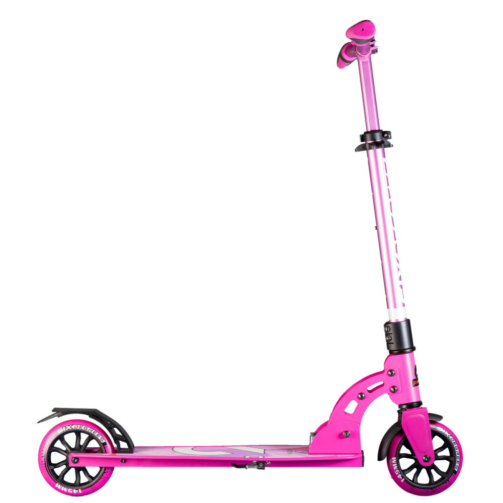 Six Degrees Aluminium Scooter Junior 145 mm Pink