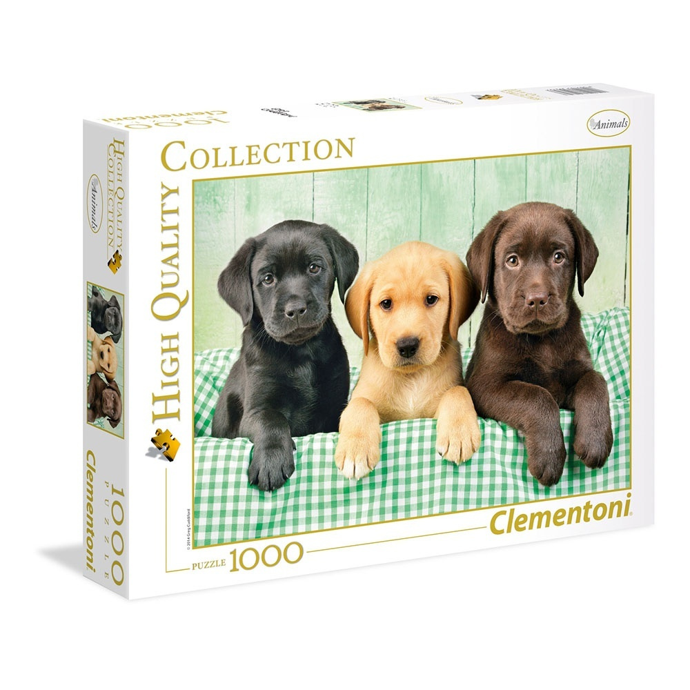 Clementoni Pussel: Three Labs - 1000 Bitar