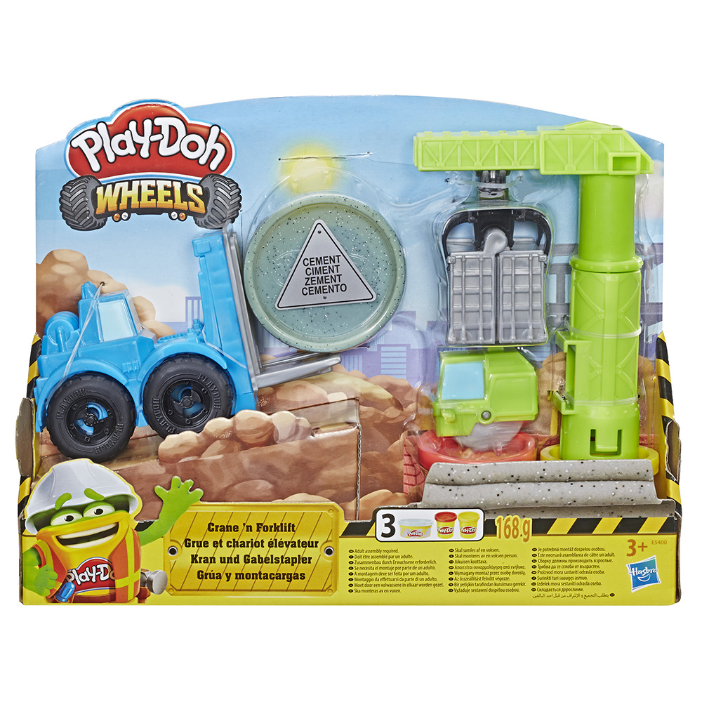 Play-Doh Wheels Crane and Forklift