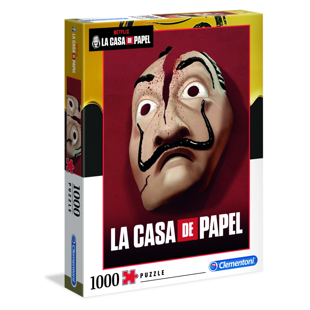 Clementoni Pussel - La Casa de Papel #2 1000 Bitar