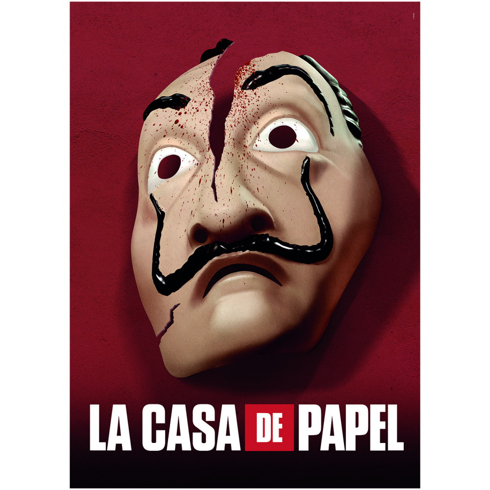 Clementoni Pussel - La Casa de Papel #2 1000 Bitar